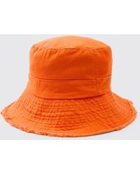 BoohooMAN - Bucket Hat With Drawstring - Lyst
