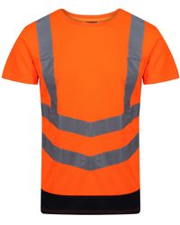 Regatta - Pro High-Vis Short-Sleeved T-Shirt - Lyst