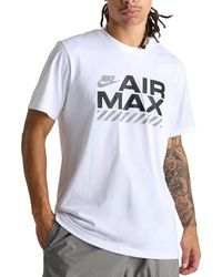 Nike - Air Max T Shirts Short Sleeve Crew Neck Regular Fit Casual Graphic Tee - Lyst