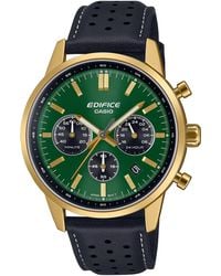 G-Shock - Edifice Watch Efr-575Cl-3Aef Leather - Lyst