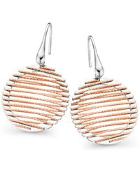 Orphelia - 'Zelia' 925 Sterling Drop Earrings - Lyst