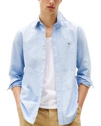 Tommy Hilfiger - Shirts Regular Fit Oxford Long Sleeve Casual Cotton Formal - Lyst
