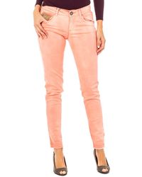 La Martina - Elastische Broek Met Slank Gesneden Zomen Hwt010 Vrouw - Lyst