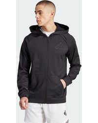 adidas Originals - Game And Go Small Logo Training Full-Zip Hoodie - Lyst