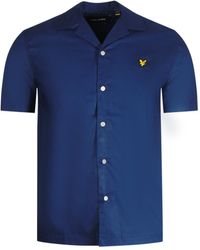 Lyle & Scott - Short Sleeve Resort Shirt Cotton - Lyst