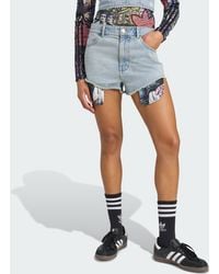 adidas Originals - X Jeremy Scott Denim Shorts - Lyst