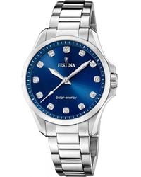 Festina - F20654-4 Ladies Solar Energy Watch - Lyst