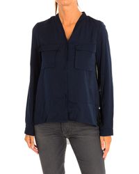 Le Temps Des Cerises - Blouse Met Lange Mouwen Ffaster0000Mc172 Vrouw - Lyst
