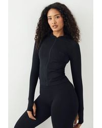 DSGN Studio - Sport Contour Seamless Hooded Sports Jacket - Lyst