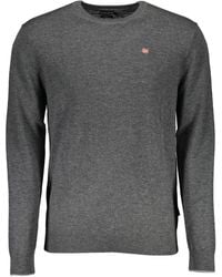 Napapijri - Merino Wool Crew Neck Jumper - Lyst