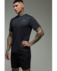 BoohooMAN - Tall Man Active Regular Fit Performance T-shirt - Lyst