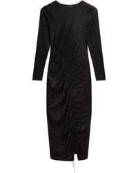 Ted Baker - Sherlay Jacquard T Bodycon Gathered Dress - Lyst