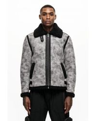 Good For Nothing - Aviator Shearling Jacket - Lyst
