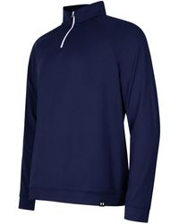 Under Armour - Quarter Zip Midlayer (Midnight) - Lyst