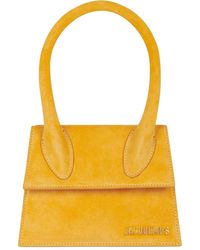 Jacquemus - Le Chiquito Moyen Bag Leather - Lyst