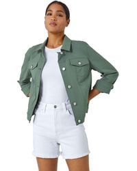 Roman - Summer Stretchy Jacket Denim Style - Lyst