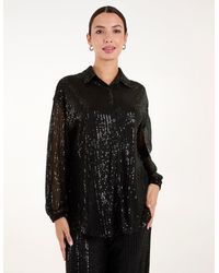 Blue Vanilla - Sequin Shirt - Lyst