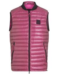 Belstaff - Airframe Neon Shiny Gilet Down Filled Jacket - Lyst