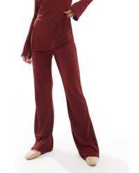 ONLY - High Waist Textured Trousers Co-Ord - Lyst