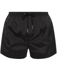DSquared² - Icon Logo Zwarte Zwemshort - Lyst