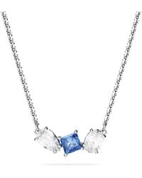 Swarovski - 'Mesmera' Base Metal Necklace - Lyst