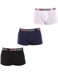 GEOGRAPHICAL NORWAY - Pack-3 Boxers - Lyst