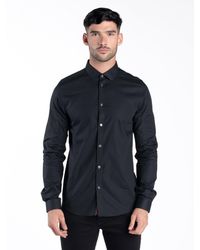 Luke 1977 - The Butchers Pencil Slim Fit Smart Shirt - Lyst