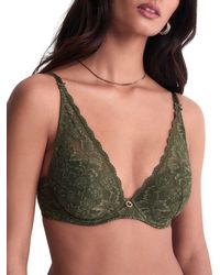 Aubade - Rosessence Care High Apex Plunge Bra - Lyst