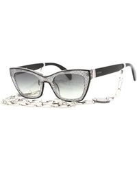 Guess - Shiny Gradient Smoke Sunglasses - Lyst