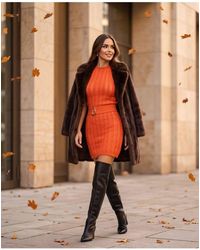 RYVAN - Knit Dress - Lyst