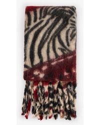 Penti - Erica Zebra Pattern Scarf - Lyst