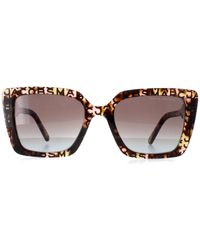 Marc Jacobs - Square Pattern Havana Gradient 733/S - Lyst