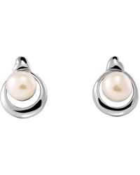 Orphelia - 'Mathilde' 925 Sterling Stud Earrings - Lyst