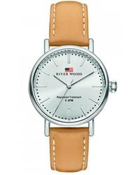 River Woods - Oswego Watch Rw340022 Leather - Lyst