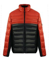 Michael Kors - Penton Quilt Fibre Down Red Jacket Nylon - Lyst