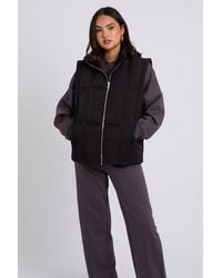Urban Bliss - Clean Padded Gilet - Lyst