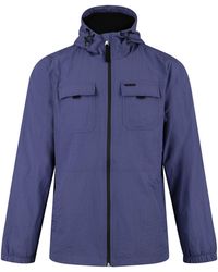 Luke 1977 - Denver Crinkled Nylon Hooded Jacket - Lyst