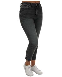 ONLY - Womenss Emily Stretch High Waist Straight Jeans - Lyst