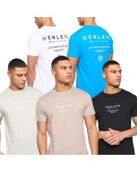 Henleys - Henstack T-Shirt 5Pk - Lyst