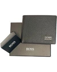 BOSS - Monist Leather Bifold Wallet - Lyst