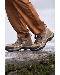 Mountain Warehouse - 'Field' Vibram Hiking Boots With Heel & Toe Bumper Wide Fit Waterproof Boot Leather - Lyst