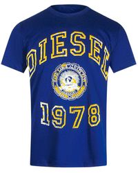 DIESEL - Large 1978 Design T-Shirt Cotton - Lyst