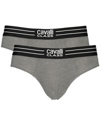 Roberto Cavalli - 2-Pack Katoenen Boxershorts - Lyst