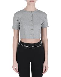 Versace 19.69 Abbigliamento Sportivo - 19V69 Top Alisia Cotton - Lyst