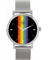Toff London - Tlws-64 38Mm Pride Linear Batons Watch - Lyst