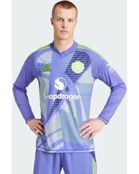 adidas Originals - Manchester United 24/25 Long Sleeve Goalkeeper Jersey - Lyst