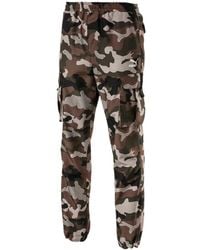 PUMA - Xtg Trial Graphic Dark Cargo Pants 596871 01 - Lyst