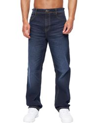 Duck and Cover - Rushawn Relaxed Fit Jeans (Dark Wash) - Lyst