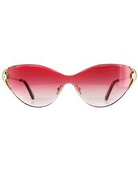 Chloé - Chloé Cat Eye Gradient Curtis Ce163S Sunglasses Metal - Lyst