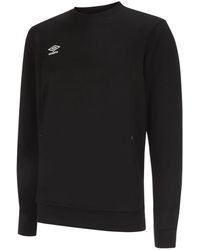 Umbro - Pro Stacked Logo Fleece Pullover - Lyst
